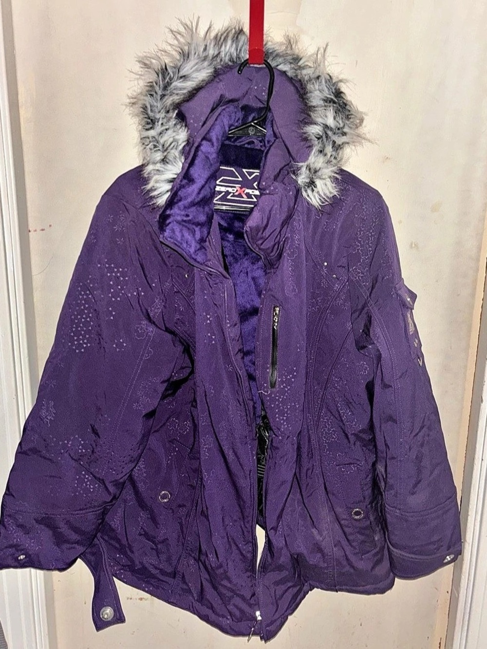 Zero Xposur Purple Ski Jacket